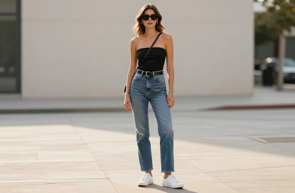 10 Tube Top and Jeans Outfit Ideas You’Ll Live in