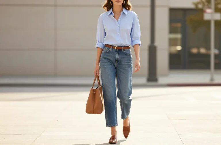 10 Blue Top and Jeans Outfit Ideas You’Ll Wear on Repeat