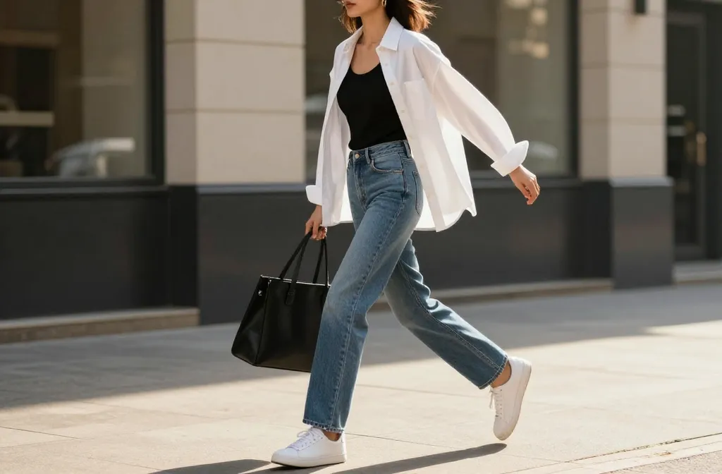 Steal These 14 Shirt with Tank Top Outfit Ideas