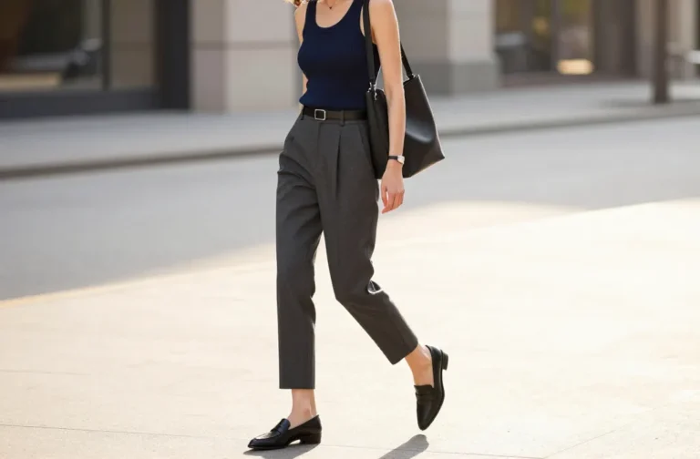 13 Dark Blue Tank Top Outfit Ideas You’Ll Wear on Repeat