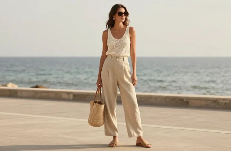 14 Crochet Tank Top Outfit Ideas That Nail Effortless Cool