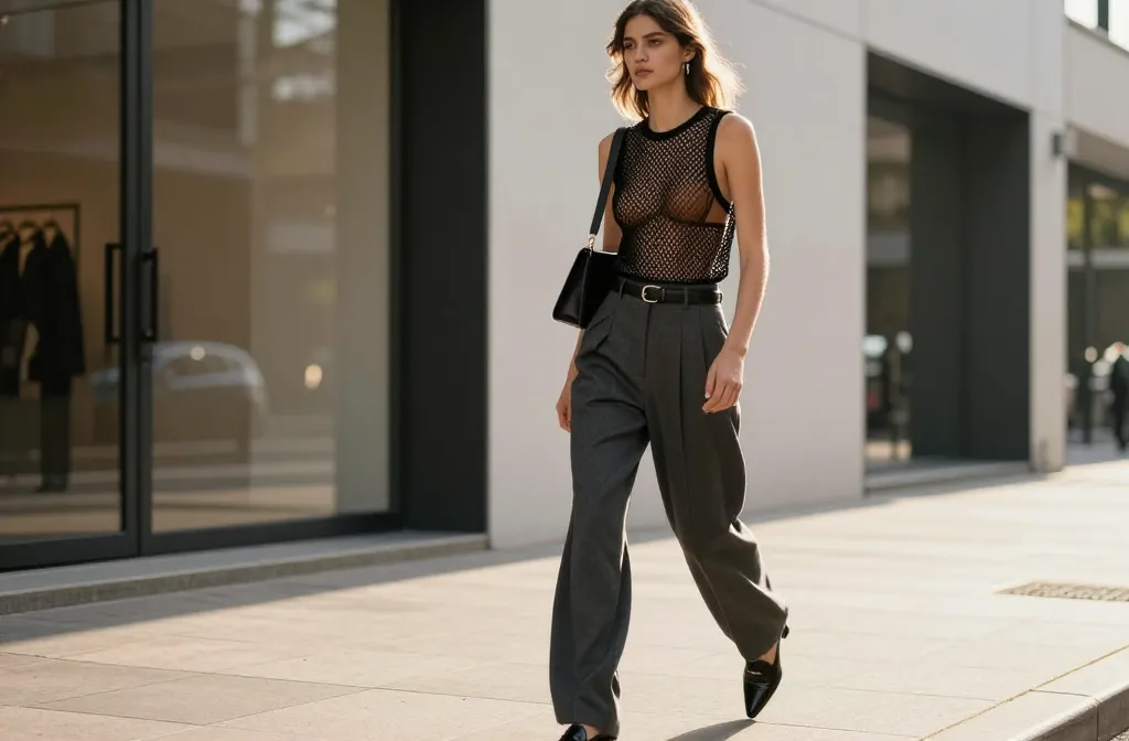 10 Mesh Tank Top Outfit Ideas That Turn Heads Fast
