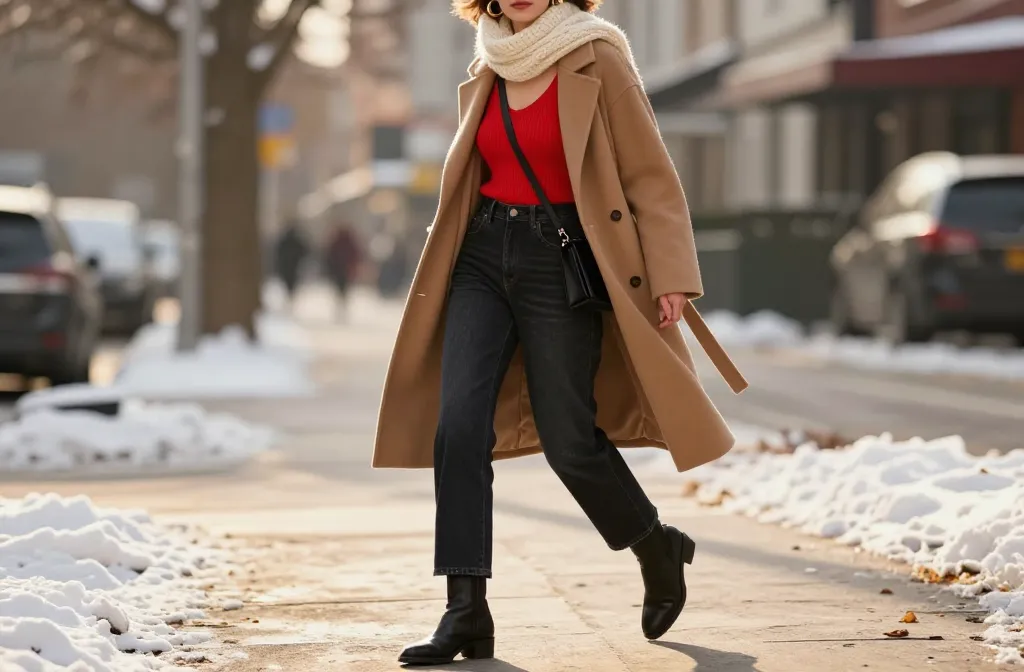 12 Red Tank Top Winter Outfit Ideas That Turn Heads