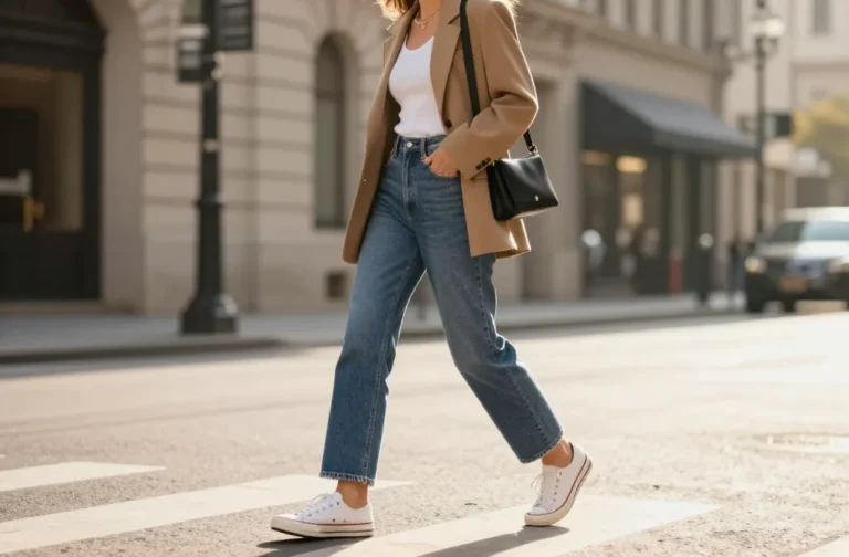 15 White Tank Top and Jeans Outfit Ideas You’Ll Love