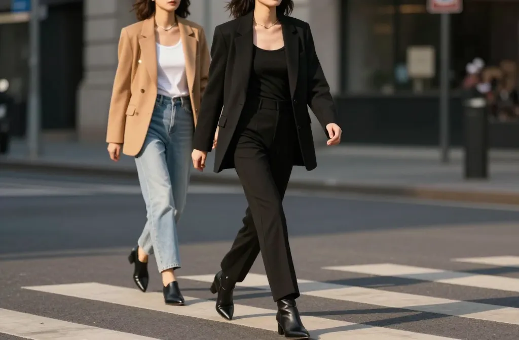 Steal These 14 Blazer and Tank Top Outfit Ideas