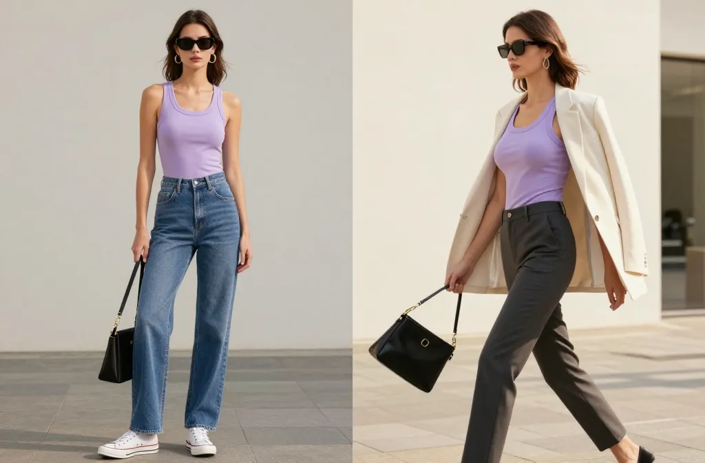 14 Lavender Tank Top Outfit Ideas You’Ll Want to Wear