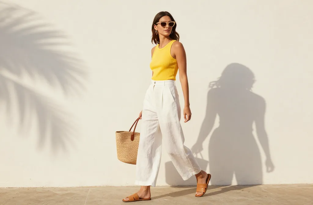 15 Yellow Tank Top Summer Outfit Ideas That Turn Heads