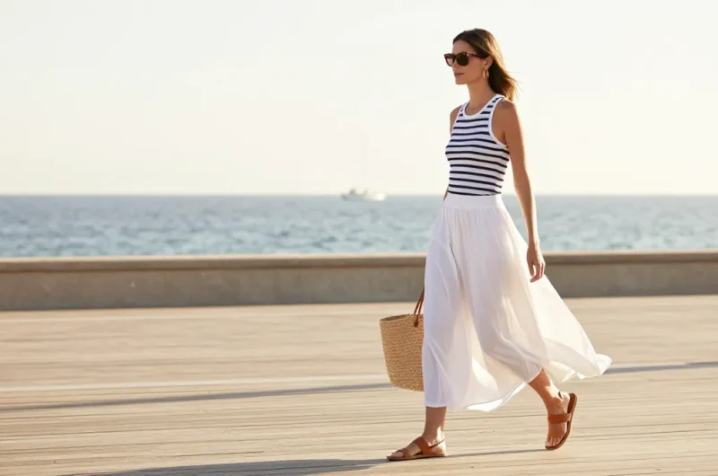 14 Maxi Skirt Tank Top Outfit Ideas You’Ll Live in