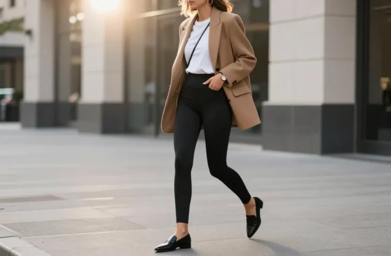 12 Black Leggings Outfits That Look Instantly Expensive