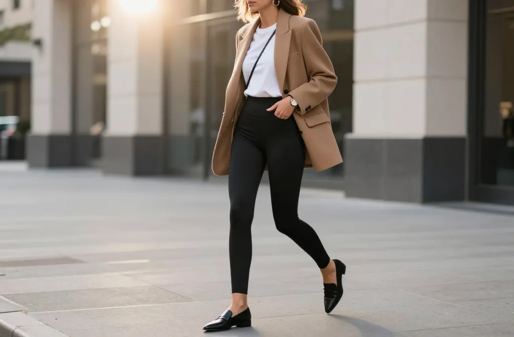 12 Black Leggings Outfits That Look Instantly Expensive