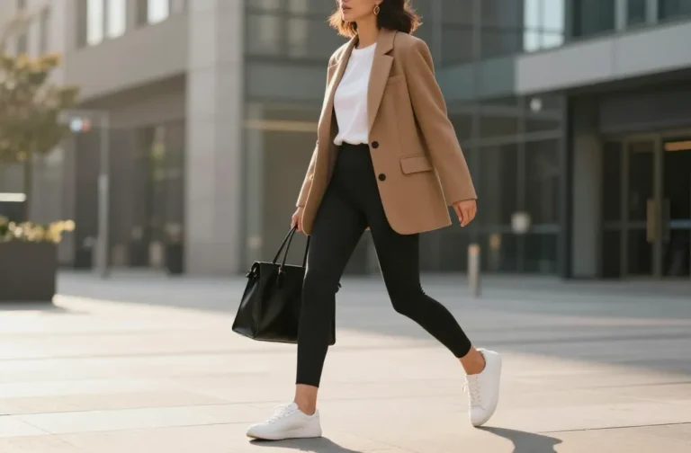 10 Ideas What to Wear with Leggings to Look Instantly Chic