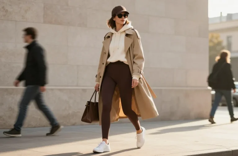 13 Brown Leggings Outfit Ideas That Look Insanely Chic