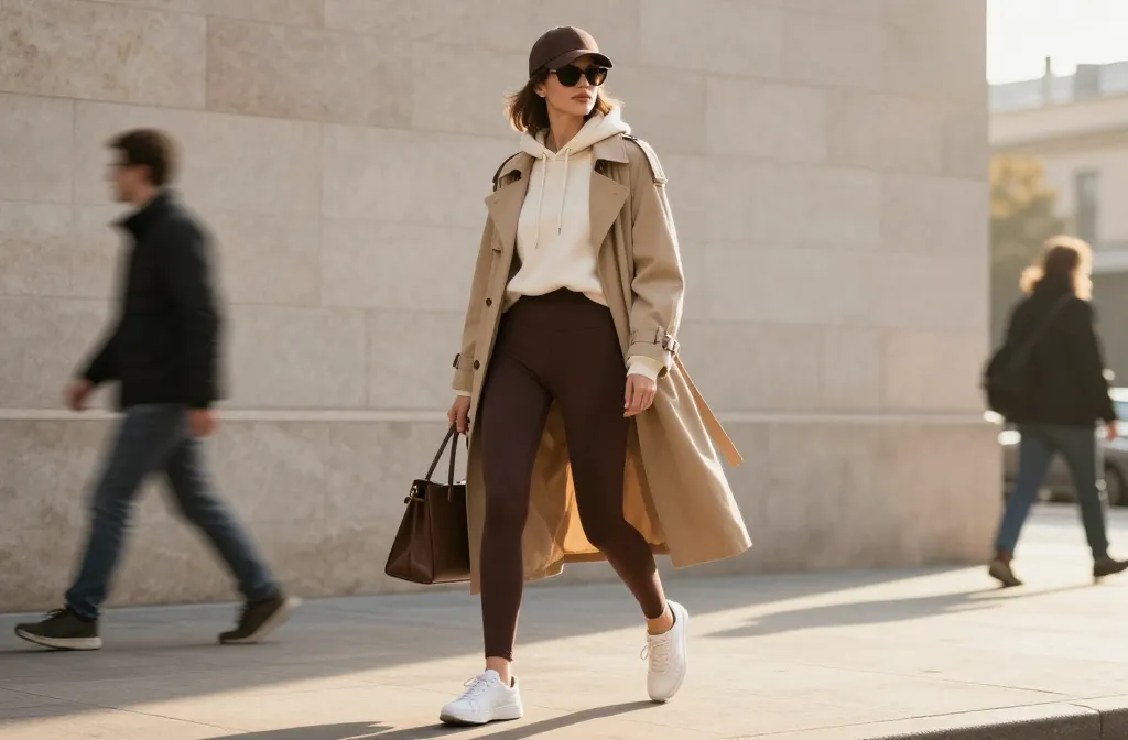13 Brown Leggings Outfit Ideas That Look Insanely Chic