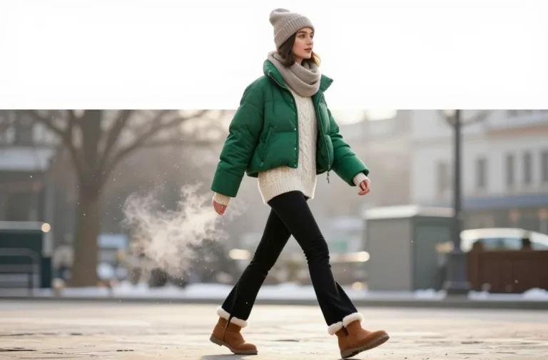 11 Flared Leggings Outfit Winter Looks You’Ll Live in