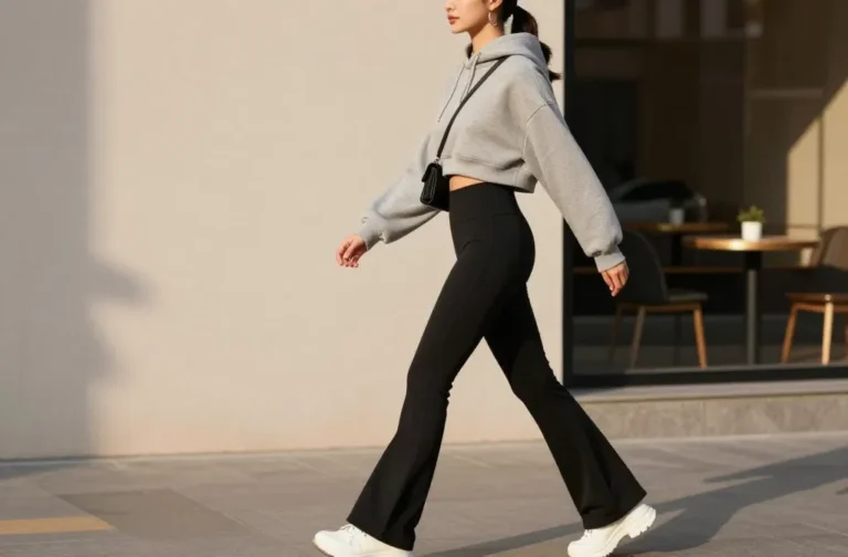 13 Outfits with Flare Leggings You’Ll Wear on Repeat