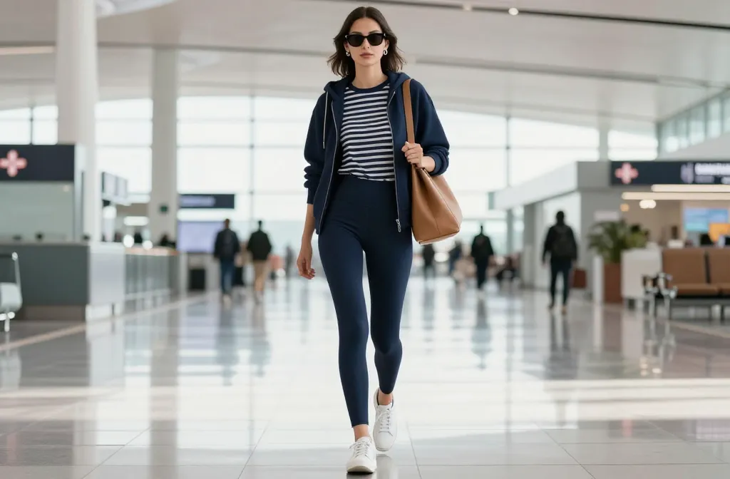 10 Navy Leggings Outfit Ideas That Look Instantly Polished