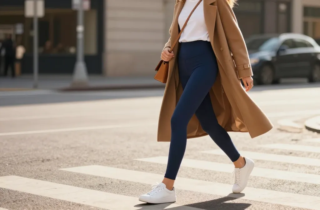 11 Dark Blue Leggings Outfit Ideas You’Ll Wear on Repeat