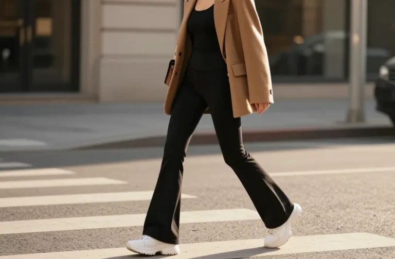 13 What to Wear with Flare Leggings That Turn Heads