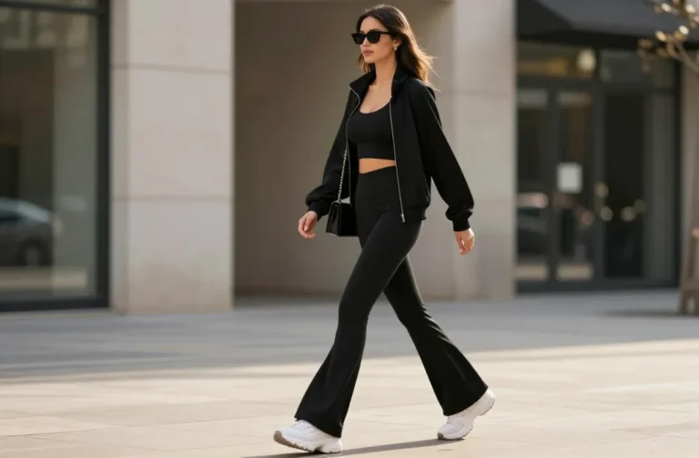 13 Ways to Style Flare Leggings That Look Expensive