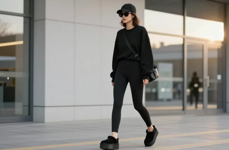 11 Leggings and Uggs Outfit Ideas That Look Luxe Cozy