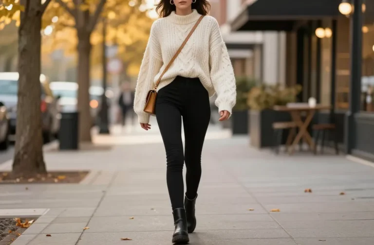 13 Black Leggings Outfit Fall Ideas You’Ll Wear Nonstop