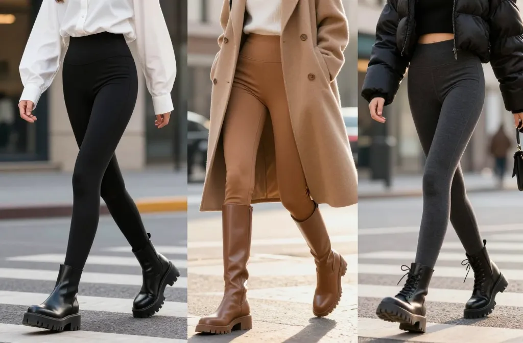 12 Boots and Leggings Outfits You’Ll Live in This Season