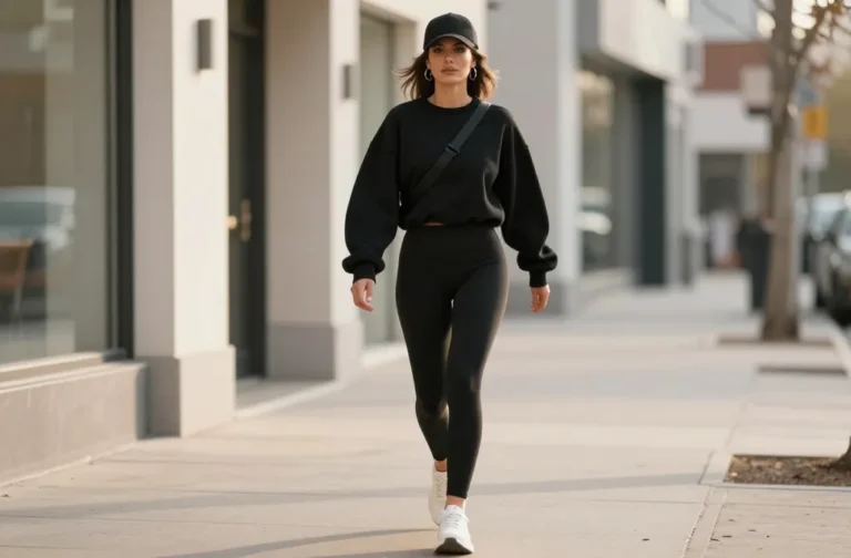 11 Leggings and Sweatshirt Outfit Ideas You’Ll Live in