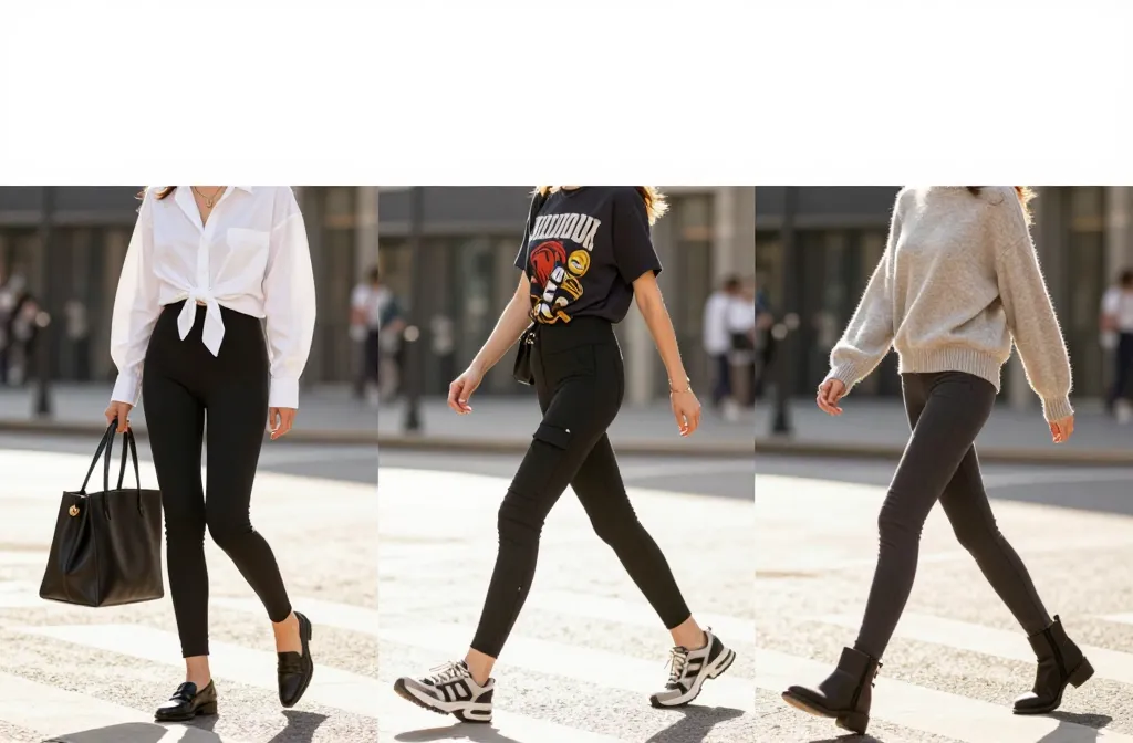 10 Shirt and Leggings Outfit Ideas That Slay Effortlessly