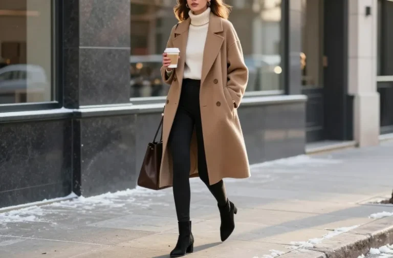Chic and Cozy: 13 Ways to Style Leggings Winter