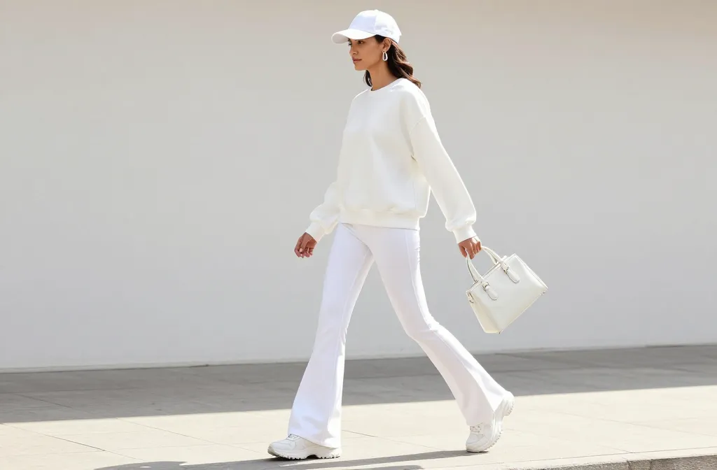 11 White Flared Leggings Outfit Ideas You’Ll Wear on Repeat