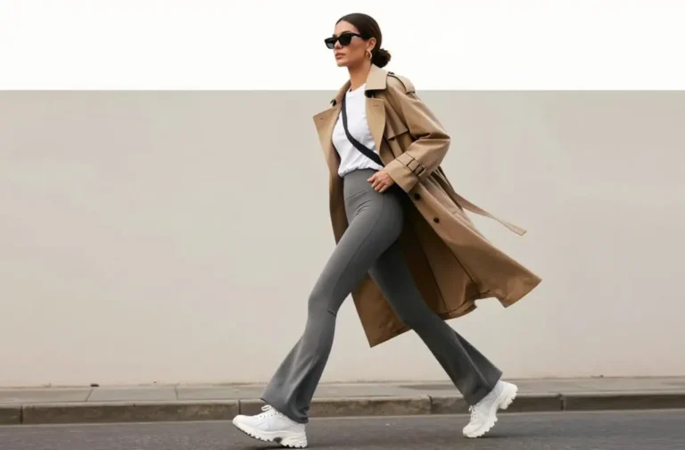 10 Grey Flare Leggings Looks You’Ll Wear on Repeat