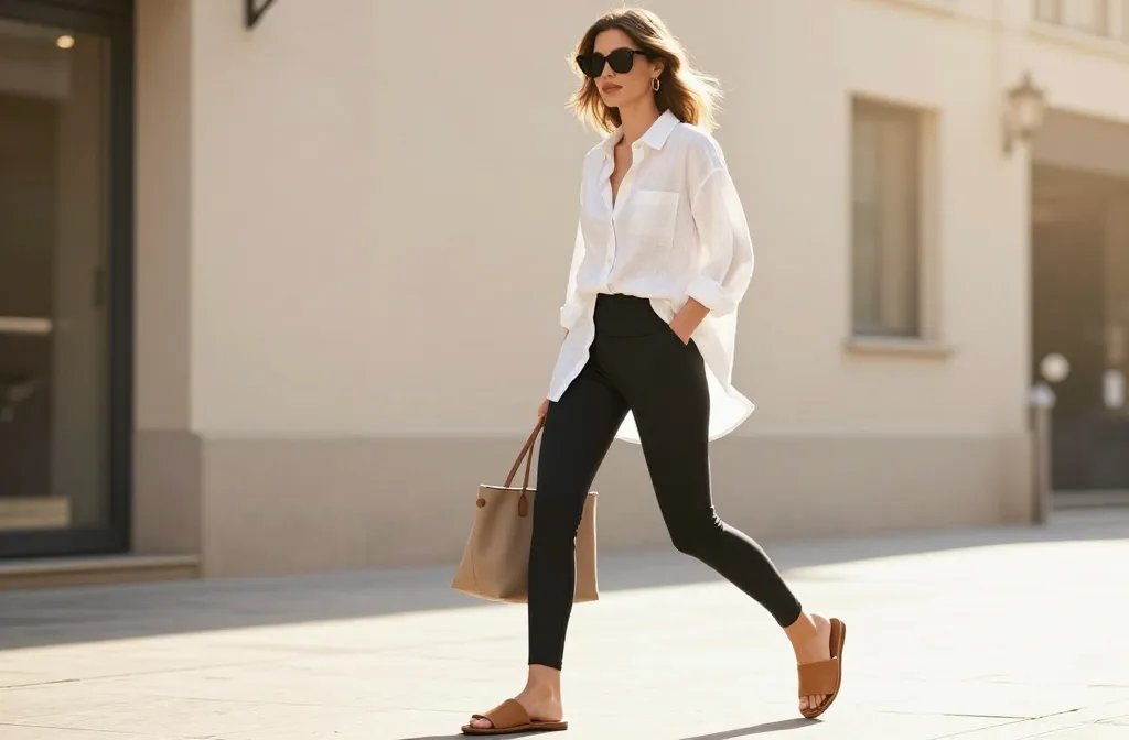 11 Summer Outfits with Leggings You’Ll Live in All Season