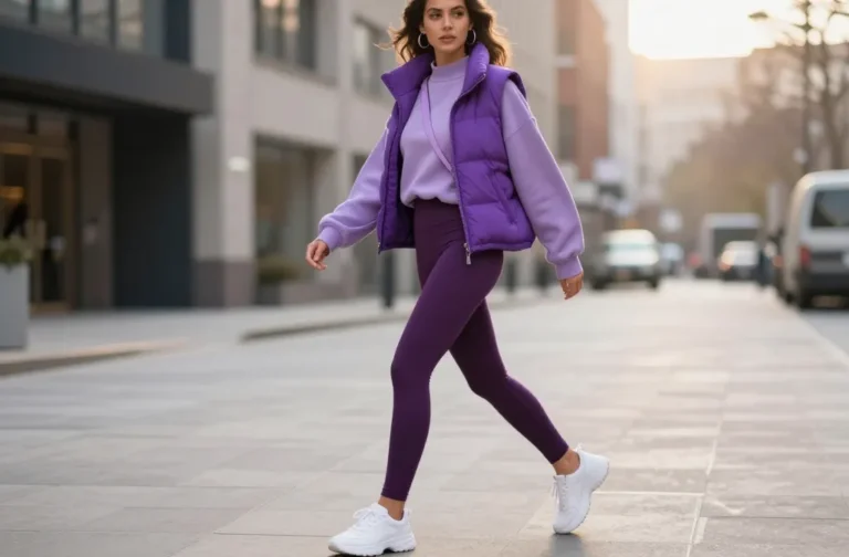 11 Purple Leggings That Turn Heads and Own the Room