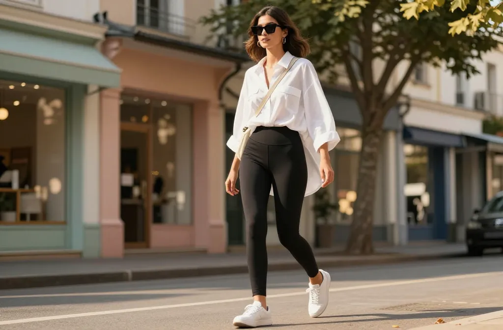 11 Summer Leggings Outfits Casual That Nail Cool Girl Vibes
