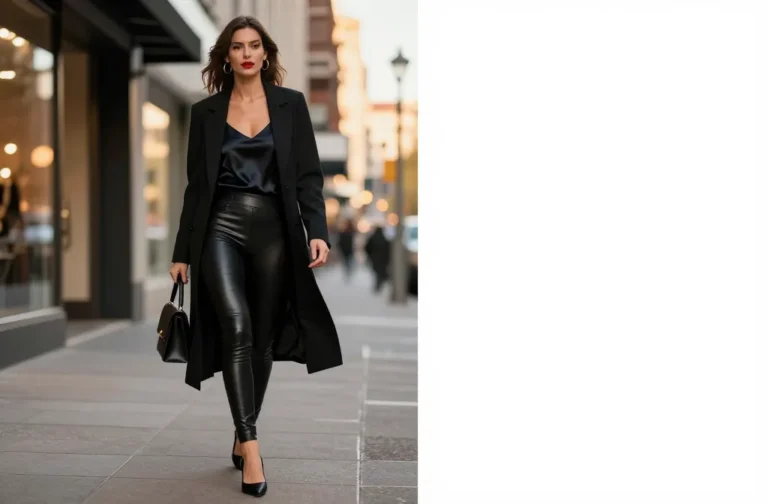 Steal the Spotlight with 10 Dressed Up Leggings Outfit Ideas