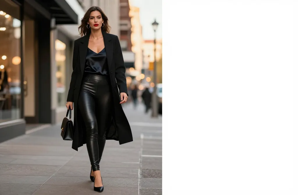 Steal the Spotlight with 10 Dressed Up Leggings Outfit Ideas