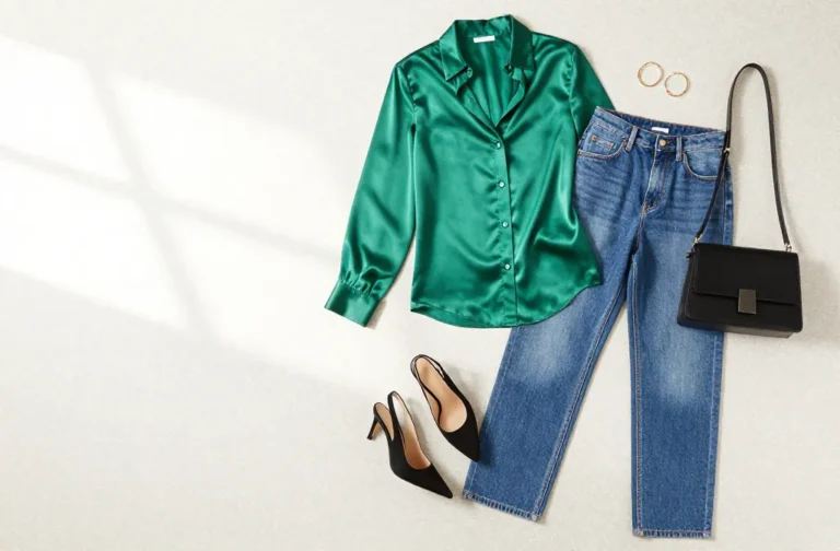 Viral 10 Green Top Blue Jeans Outfits That Are Pinterest-Perfect