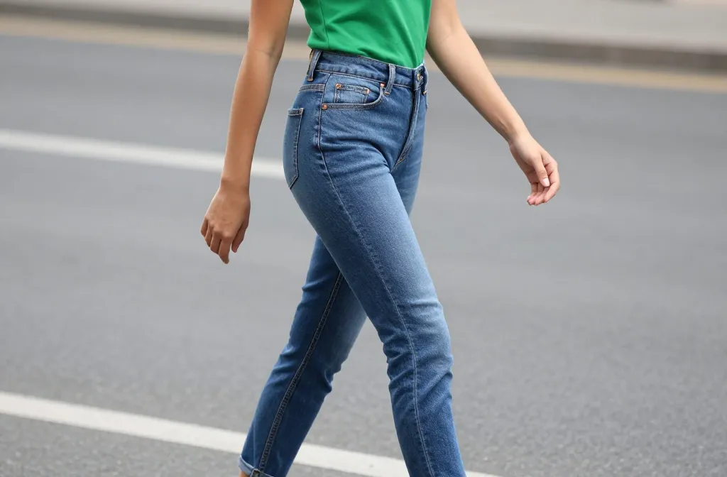 Viral Style: 10 Green Top Blue Jeans Outfits That Work When You’Re in a Rush