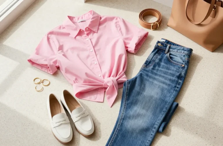 Viral Guide to 10 Pink Top & Blue Jeans Looks That Instantly Boost Your Confidence