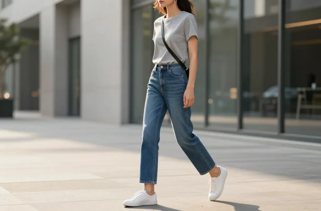 13 Grey Top & Blue Jeans Looks That Fix Your “Nothing Looks Good” Problem—Steal These Now