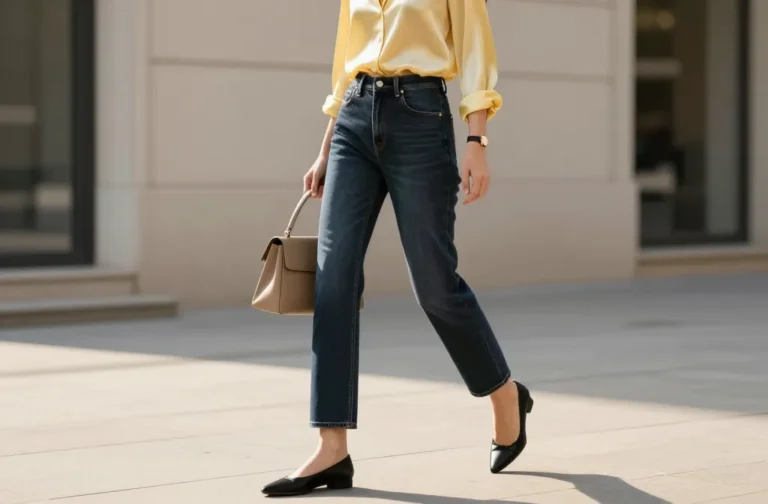 Steal Their Look 10 Yellow Shirt and Jeans Outfit Hacks to Look More Expensive Instantly