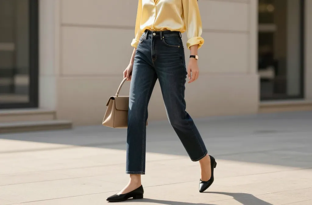Steal Their Look 10 Yellow Shirt and Jeans Outfit Hacks to Look More Expensive Instantly