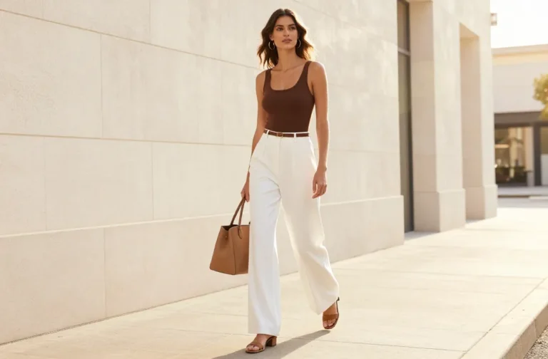 11 Brown Top Outfit Ideas That Always Look Instagram-Worthy Now