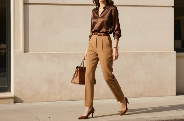 10 Ways to Make a Brown Top Look Expensive Instantly
