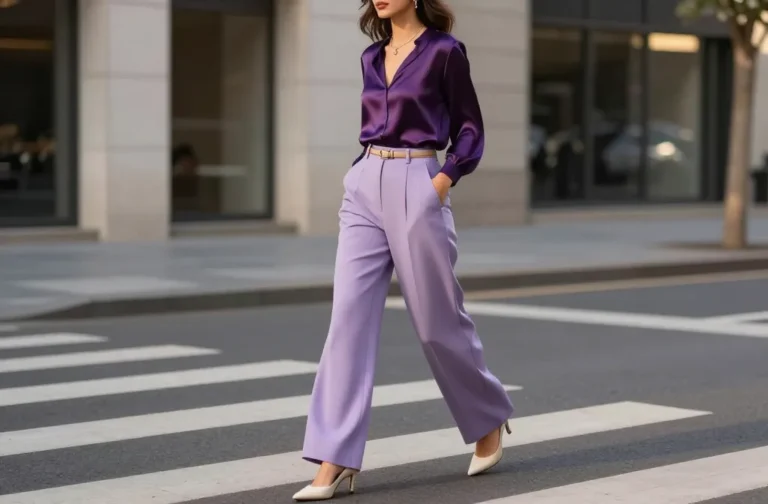 Viral Guide 13 Chic Ways to Style a Purple Top Effortlessly