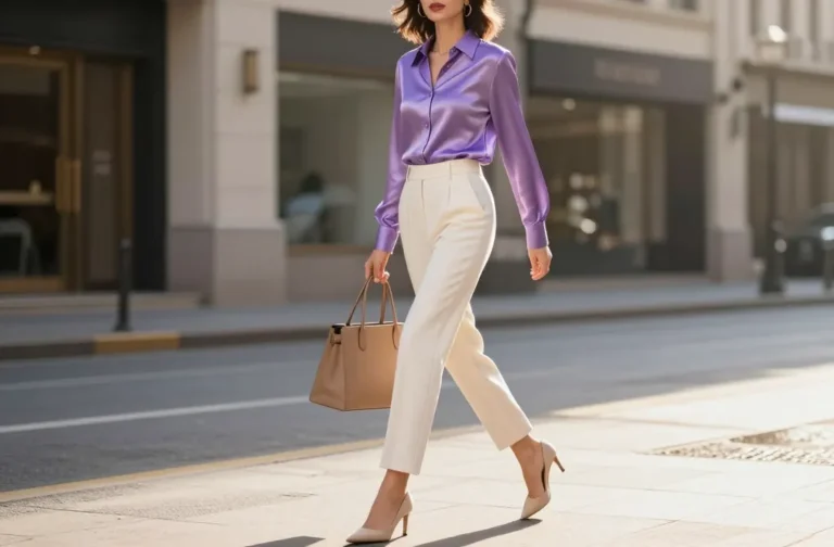 15 Purple Top Looks That Always Get Compliments You’Ll Love