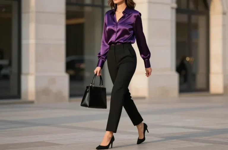 Steal These 12 Purple Top Looks That Instantly Look Expensive