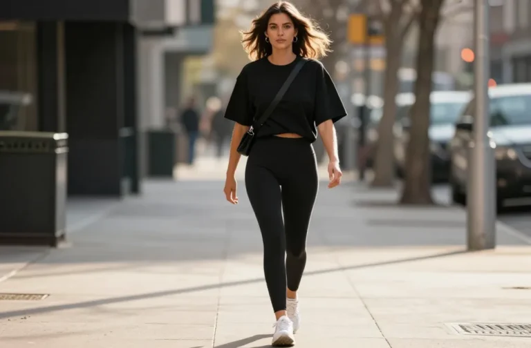 Effortless Style 12 Black Top Looks That Work Even on Lazy Days