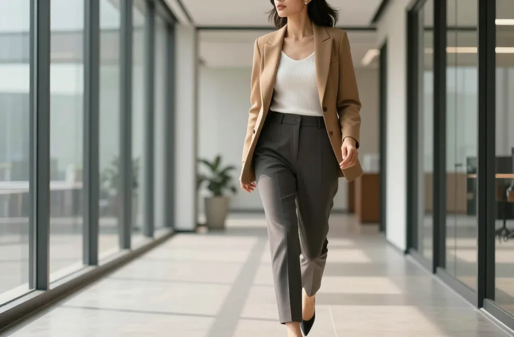 12 Way How to Style a Tank Top for Work That Turns Heads